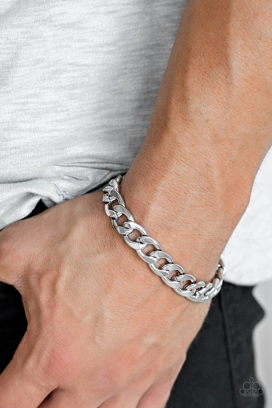Leader Board Silver Urban Bracelet (Clasp)