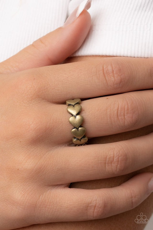Rhythm of Love Brass Ring