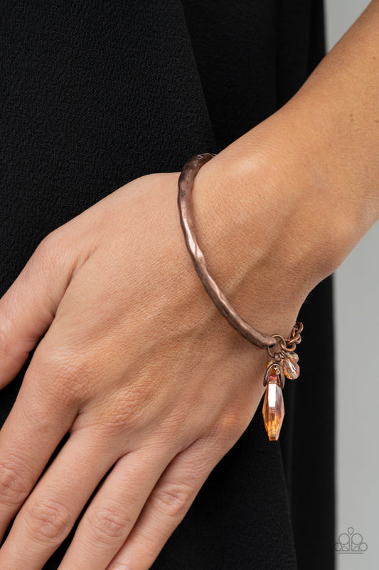 Let Yourself GLOW Copper Bracelet (Clasp)