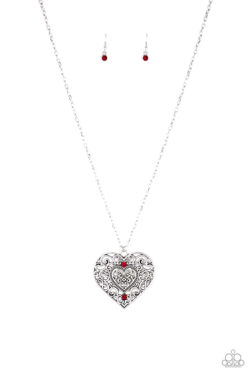 Classic Casanova Red Necklace