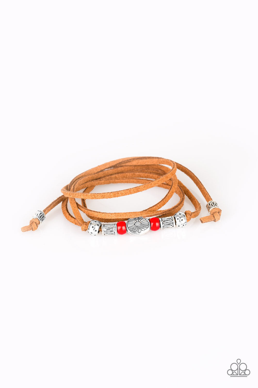 Clear A Path Urban Red Bracelet (Wrap)