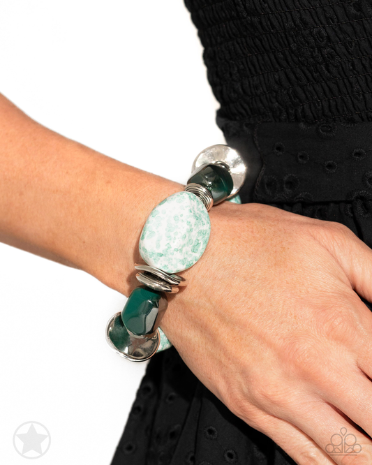 Glaze Of Glory Blue Bracelet