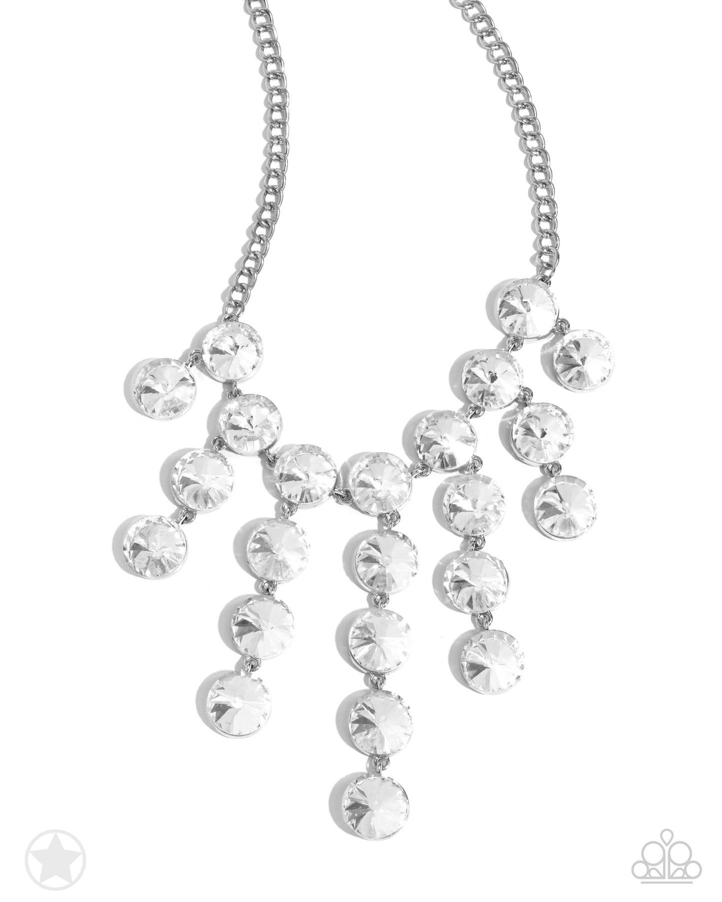 Spotlight Stunner Silver Necklace