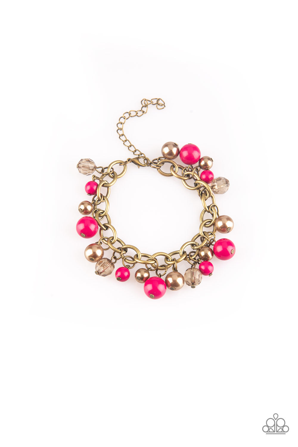 Grit and Glamour Pink Bracelet (Clasp)