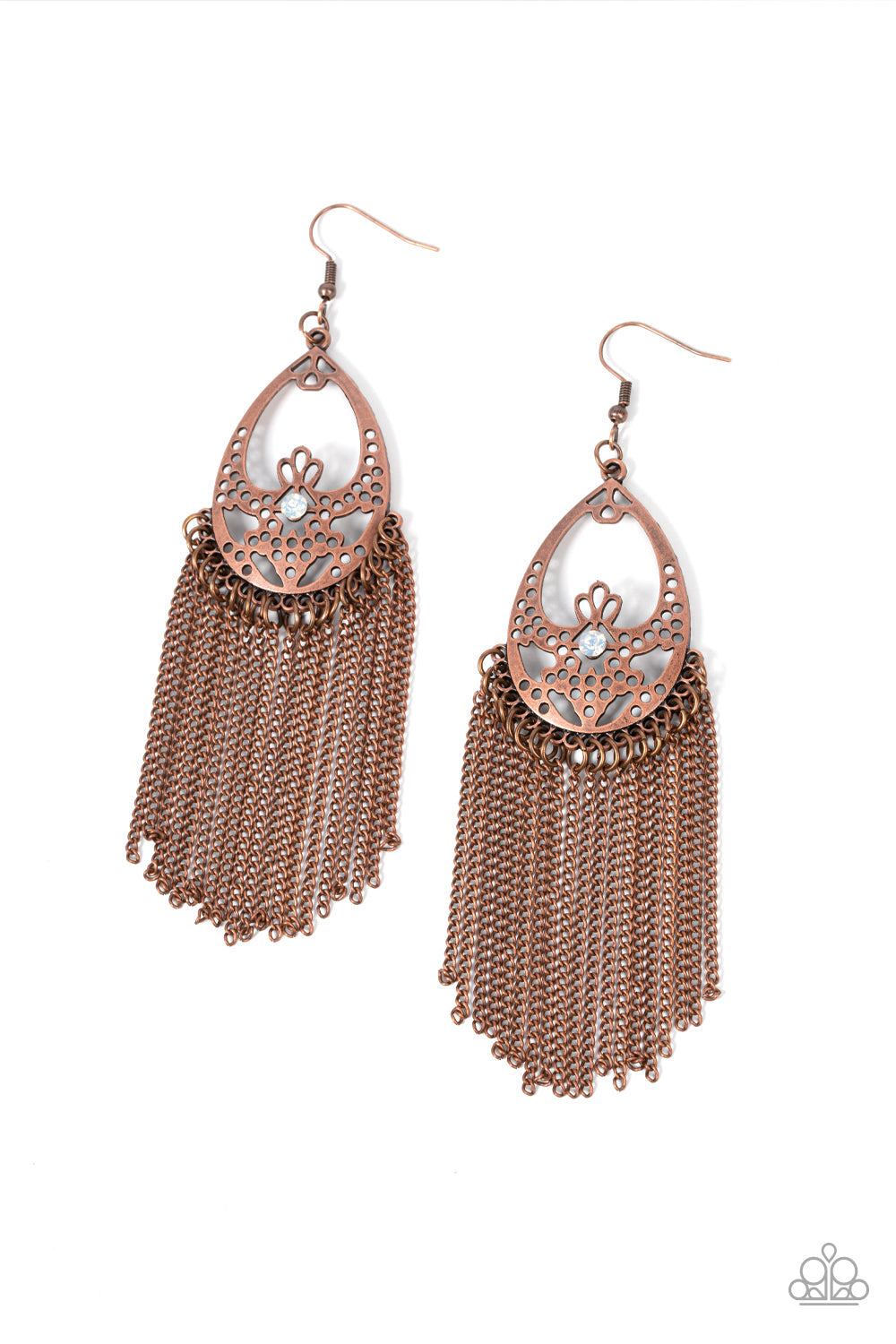 Castle Cottage Copper Earrings