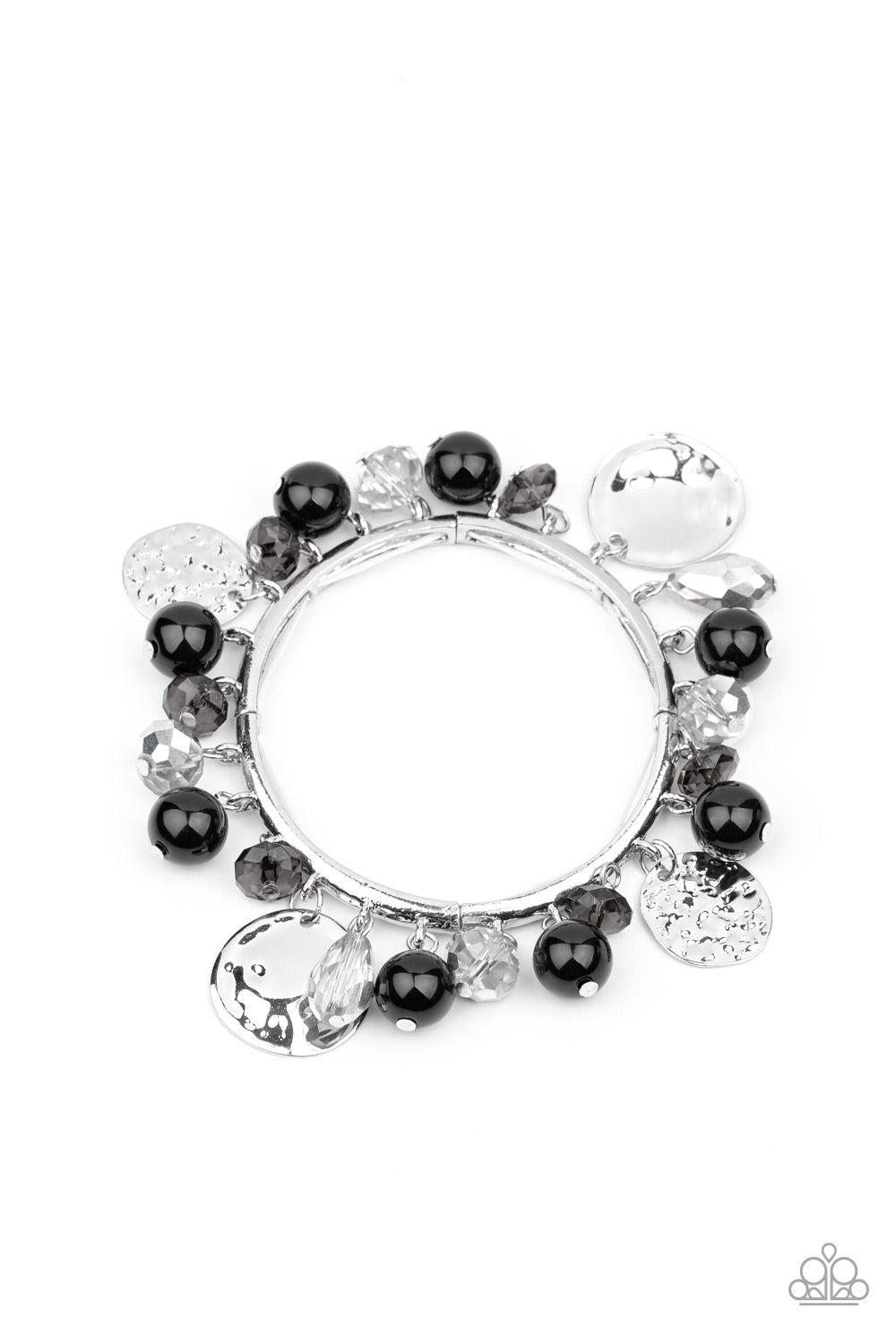 Charming Treasure Black Bracelet (Stretchy)