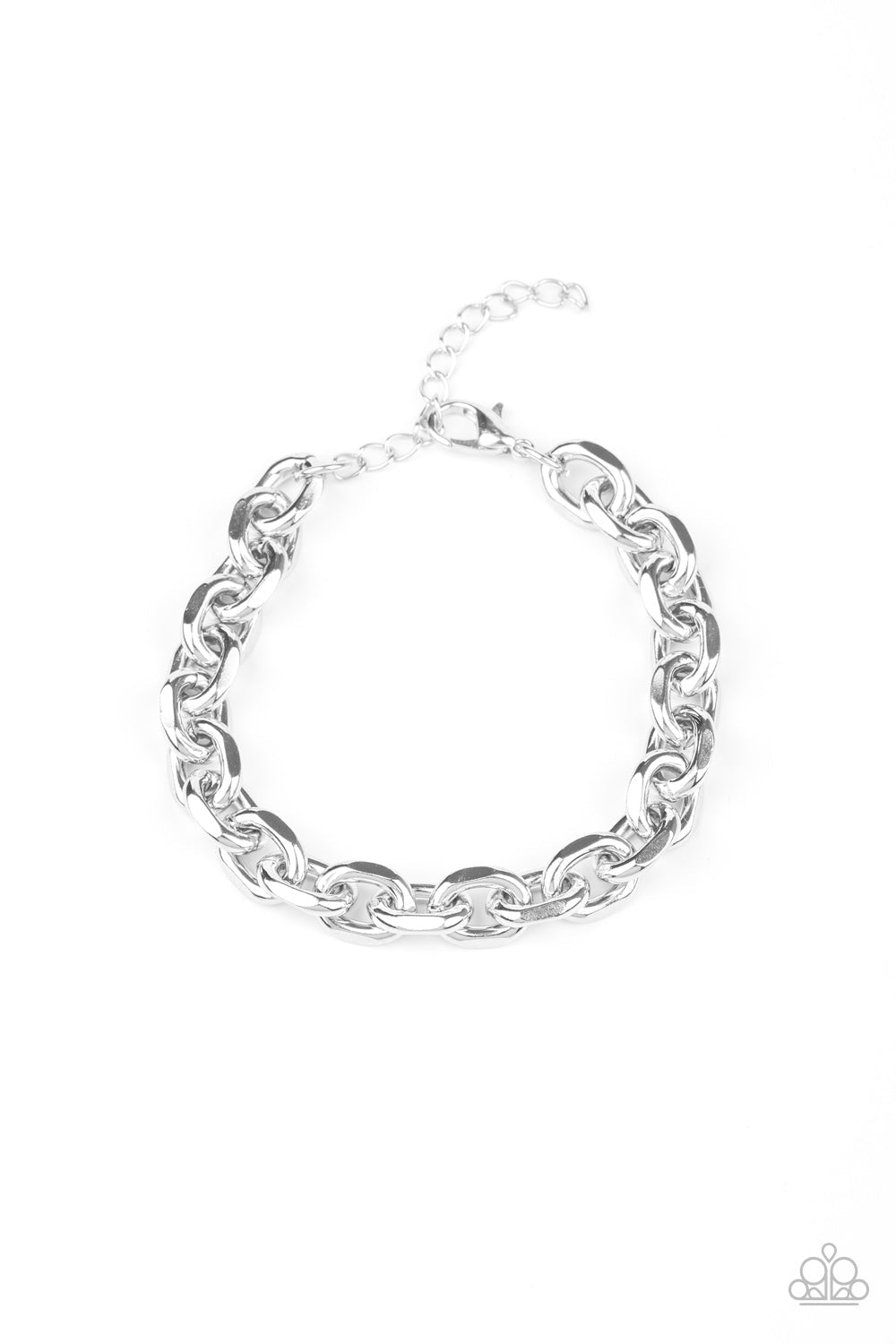 Advisory Warning Silver Urban Bracelet (Clasp)