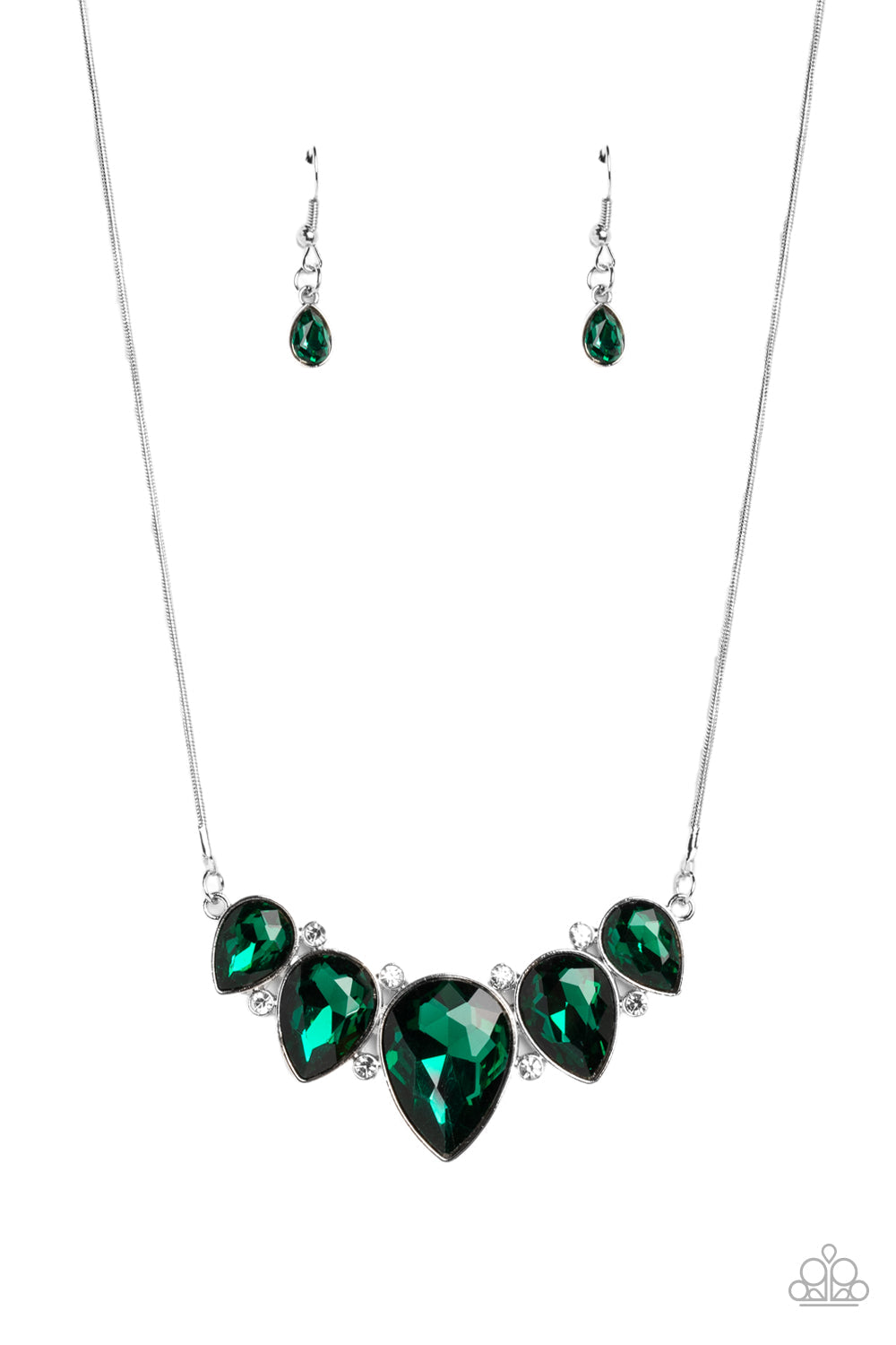 Regality Refined Green Necklace