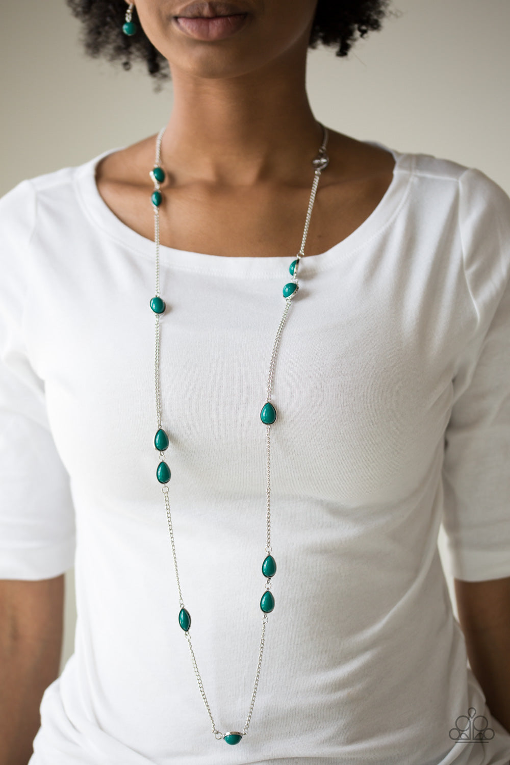 Pacific Piers Green Necklace