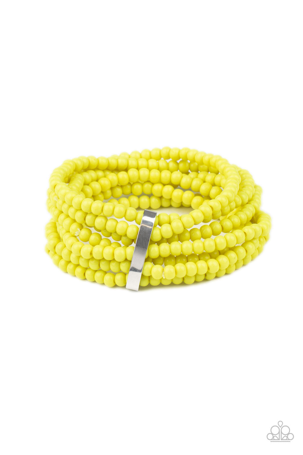 Thank Me LAYER Yellow Bracelet (Stretchy)