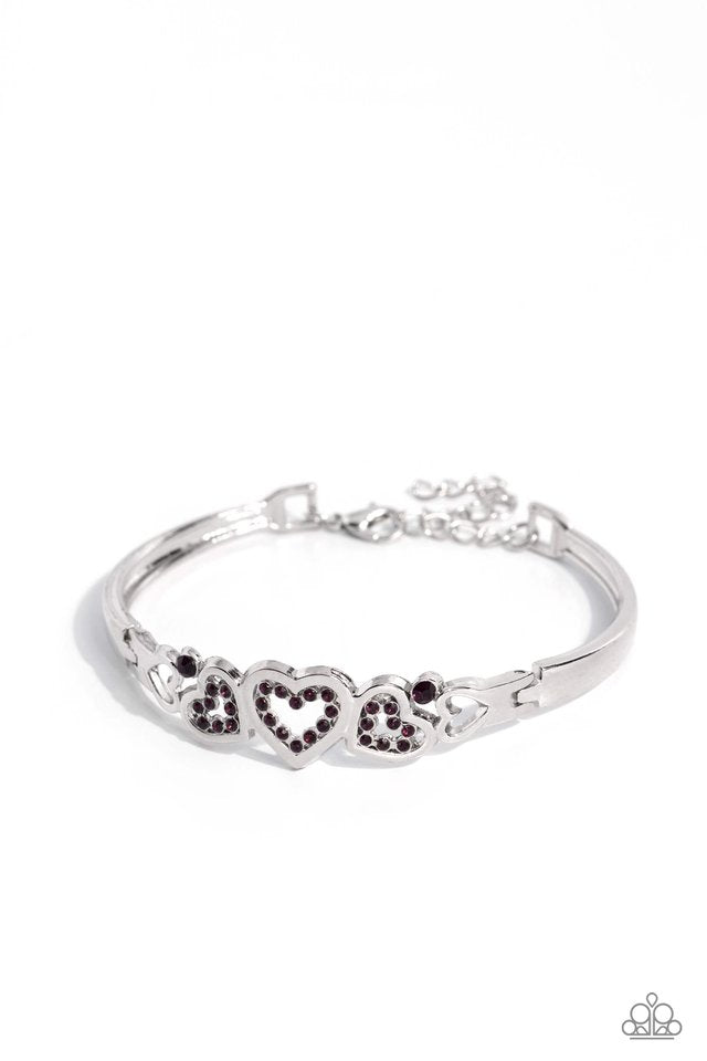 Seriously Smitten Purple Bracelet (Clasp)