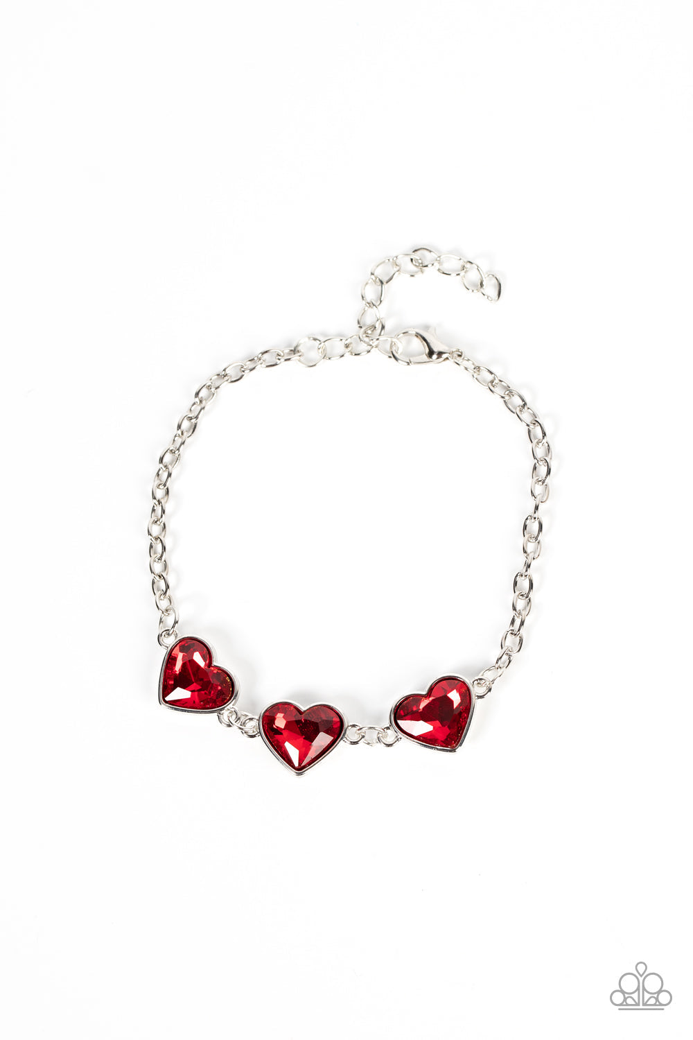 Little Heartbreaker Red Bracelet (Clasp)