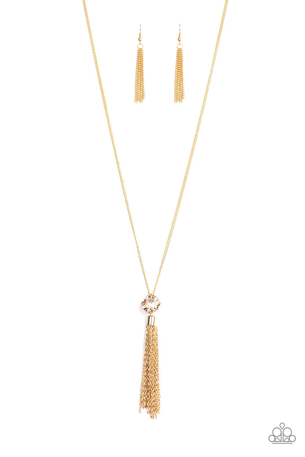 Five-Alarm FIREWORK Gold Necklace