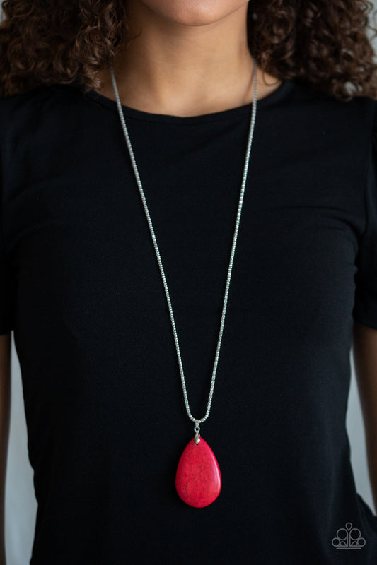 Sedona Sandatone Red Necklace