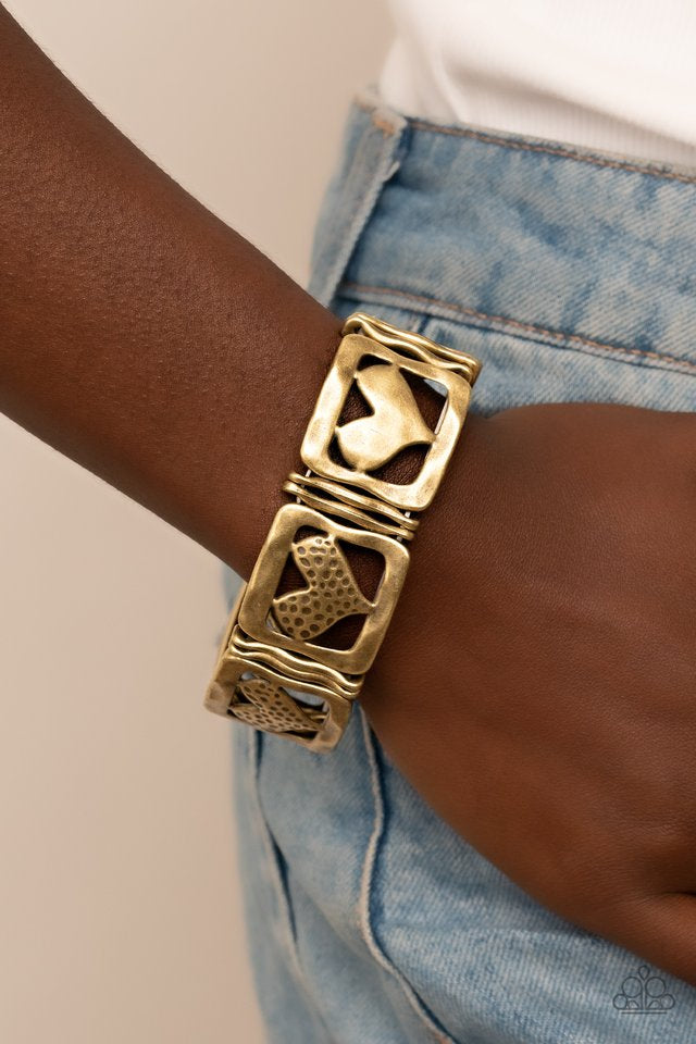 Legendary Lovers Brass Bracelet (Stretchy)