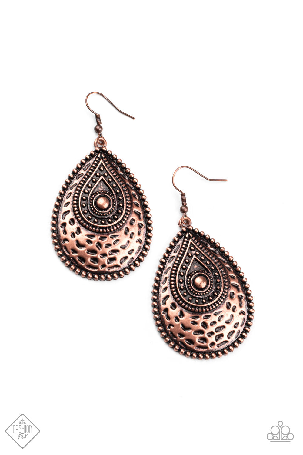 Rural Muse Copper Earrings