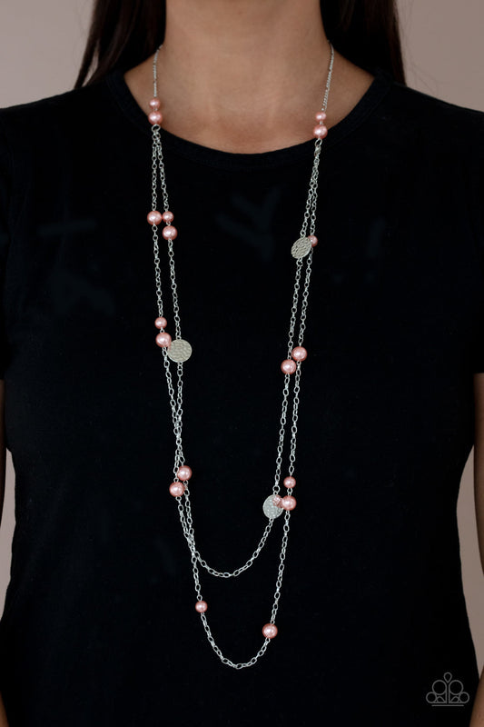 Sublime Awakening Orange Necklace