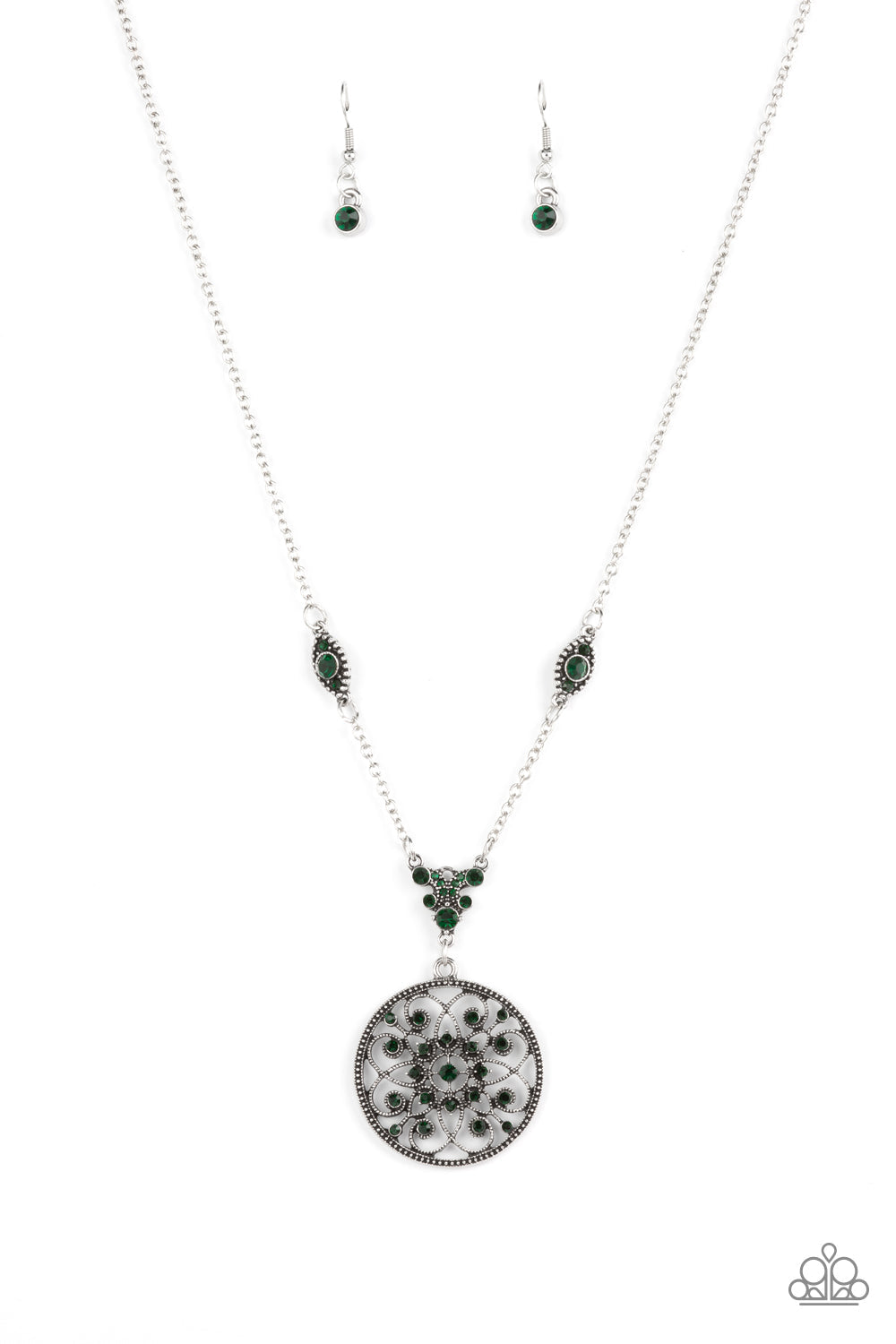 TIMELESS Traveler Green Necklace