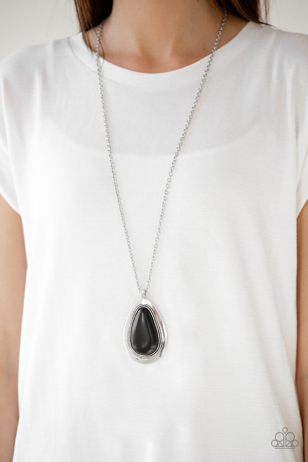 BADLAND To The Bone Black Necklace