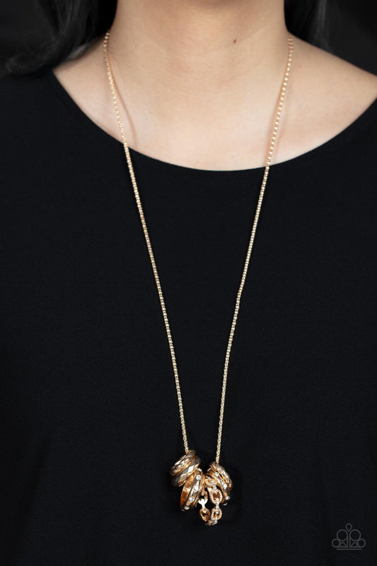 Audacious Attitude Gold Necklace