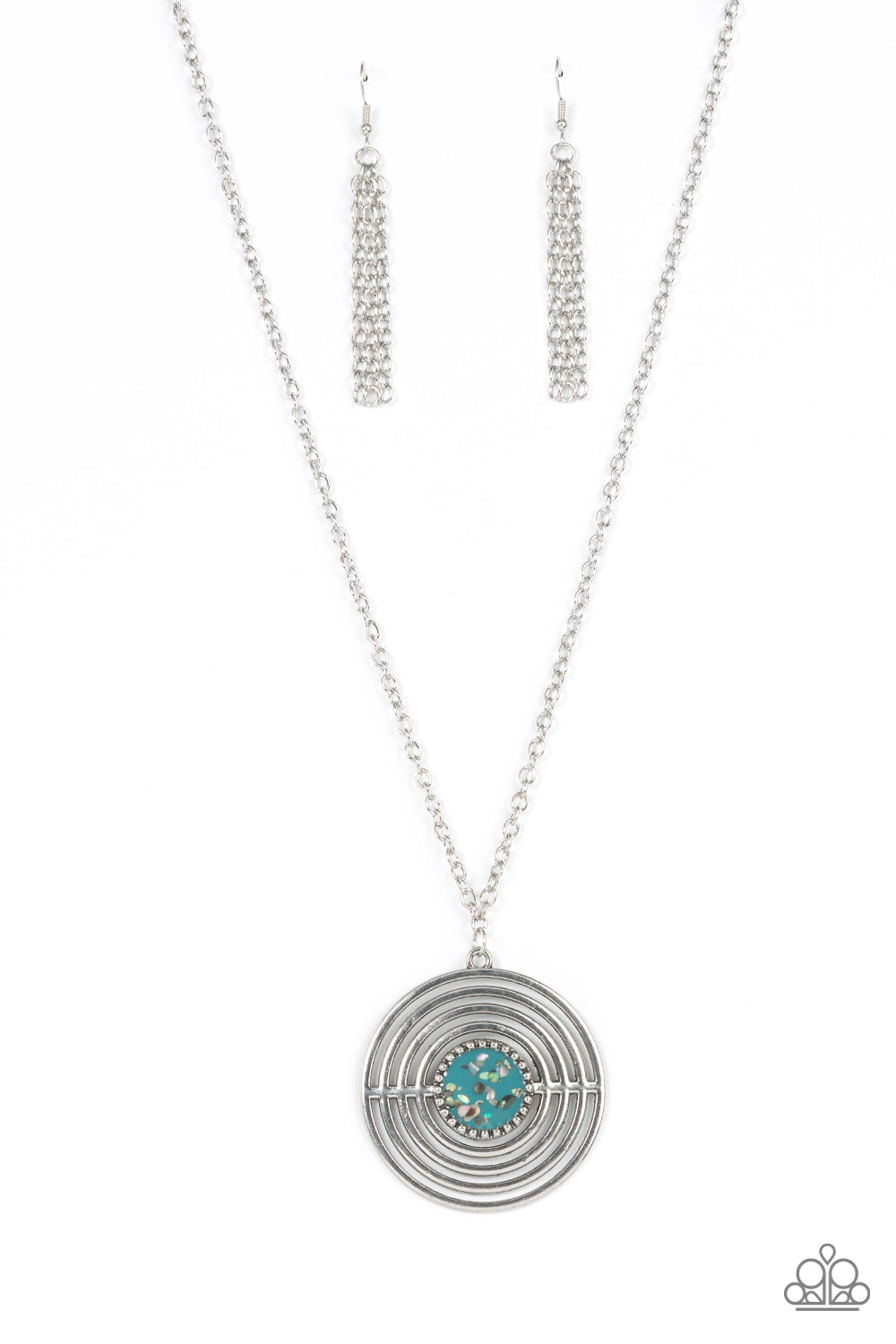 Targeted Tranquility Blue Necklace