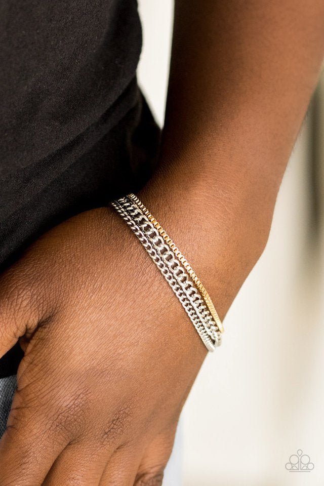 Industrial Icon Silver Bracelet (Clasp)