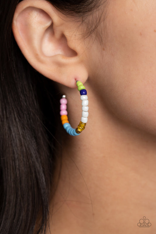 Multicolored Mambo Multi Earrings (Hoops)