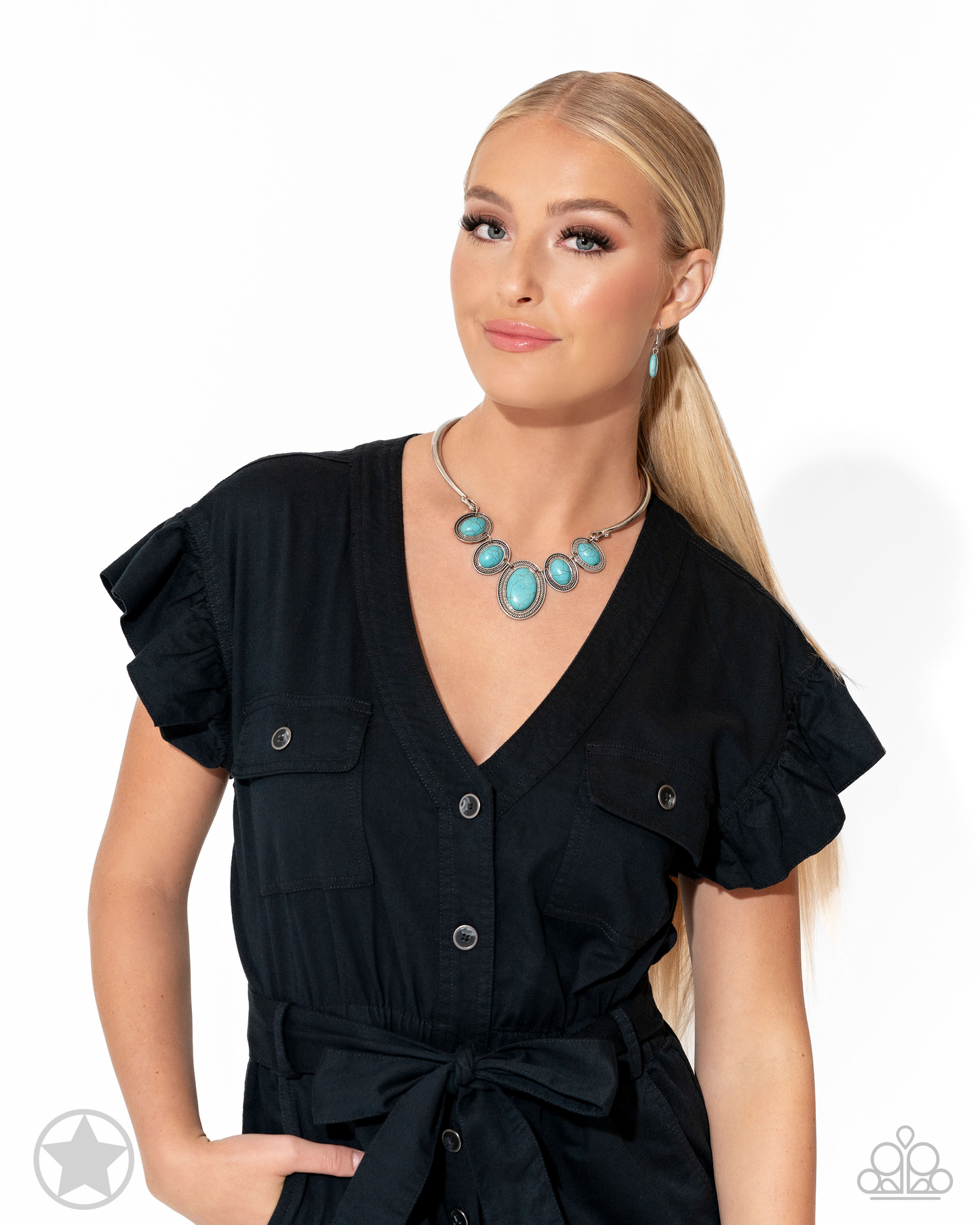 River Ride Blue Necklace