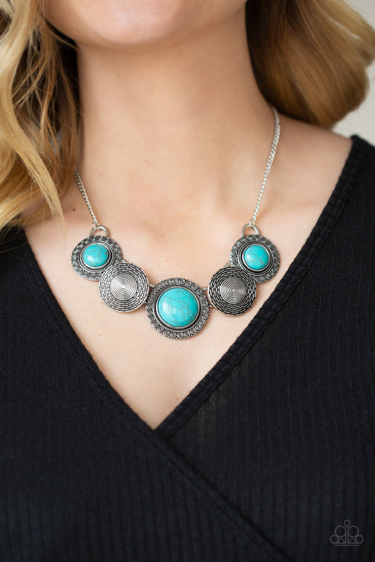 Canyon Cottage Blue Necklace