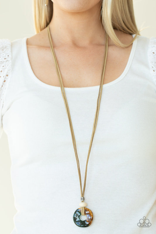 Primal Paradise Urban Brown Necklace