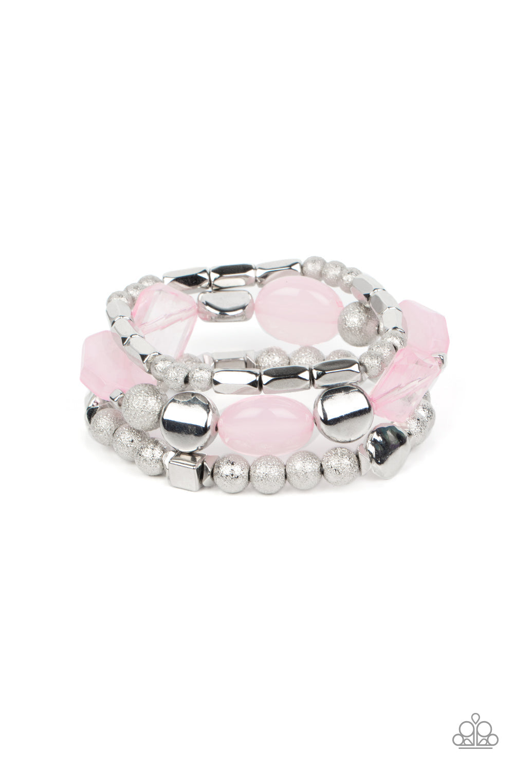 Marina Magic Pink Bracelet (Stretchy)